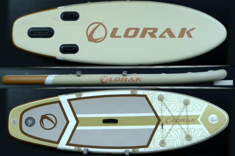 Сапборд Lorak 905 (244*76*10) серо-коричневый, код 77905