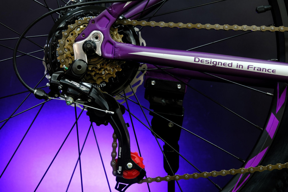 Lorak Race 26 Матовый Фиолетовый/Белый 15р (на рост 141-160)