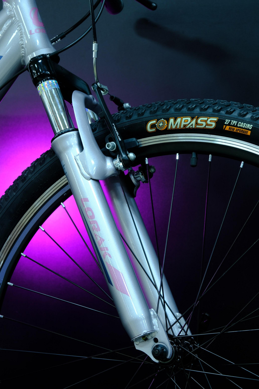 Lorak Glory 4 Серебристый/Розовый рама 17 (на рост 155-173)