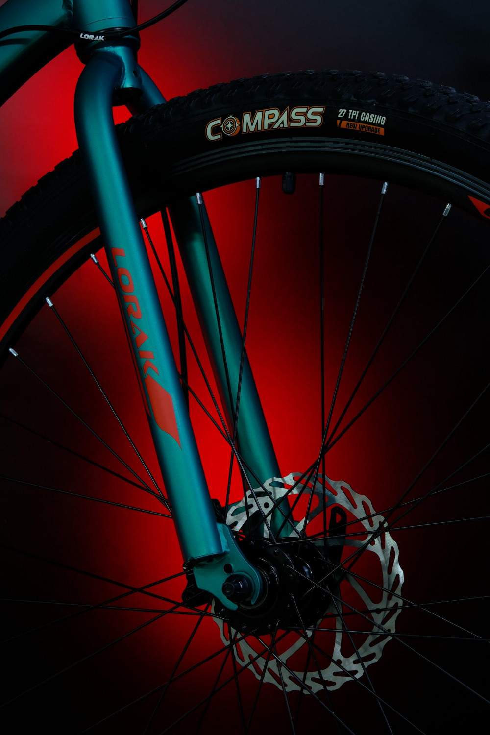 LORAK Safe Cross 29 Матовый Зелёный/Оранжевый